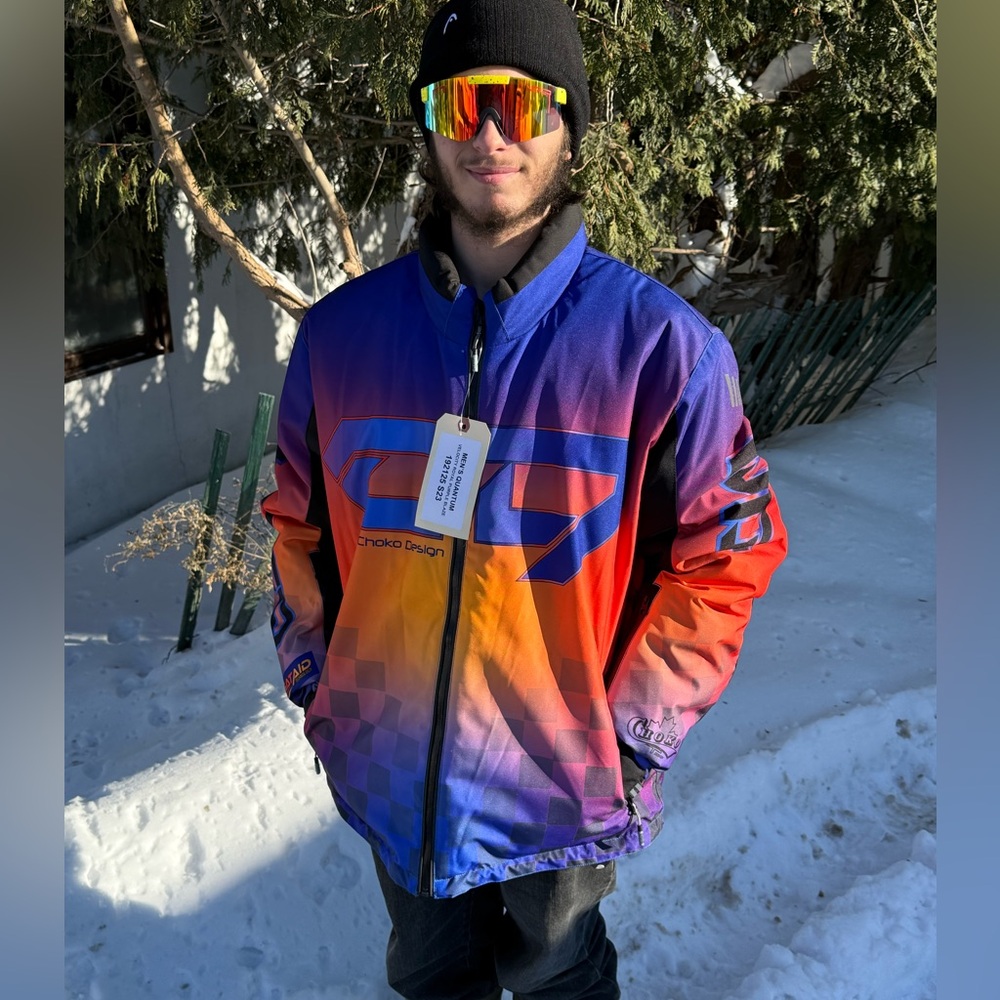 New CHOKO JACKET FLOAT TECHNOLOGY LARGE FOR MEN. Snowmobile, atv